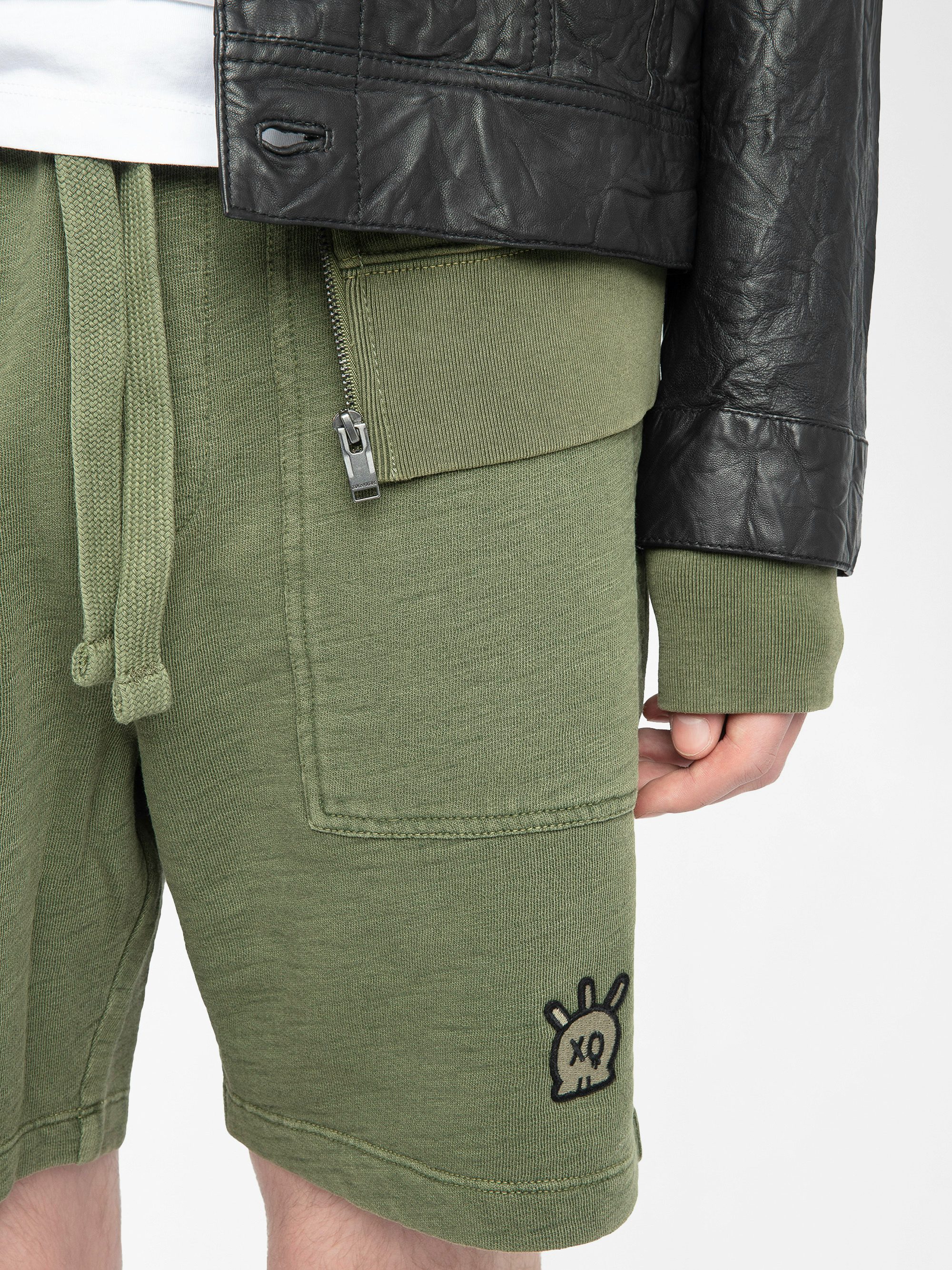 Short Pablo - Kurze Shorts aus Sweatshirt-Stoff.